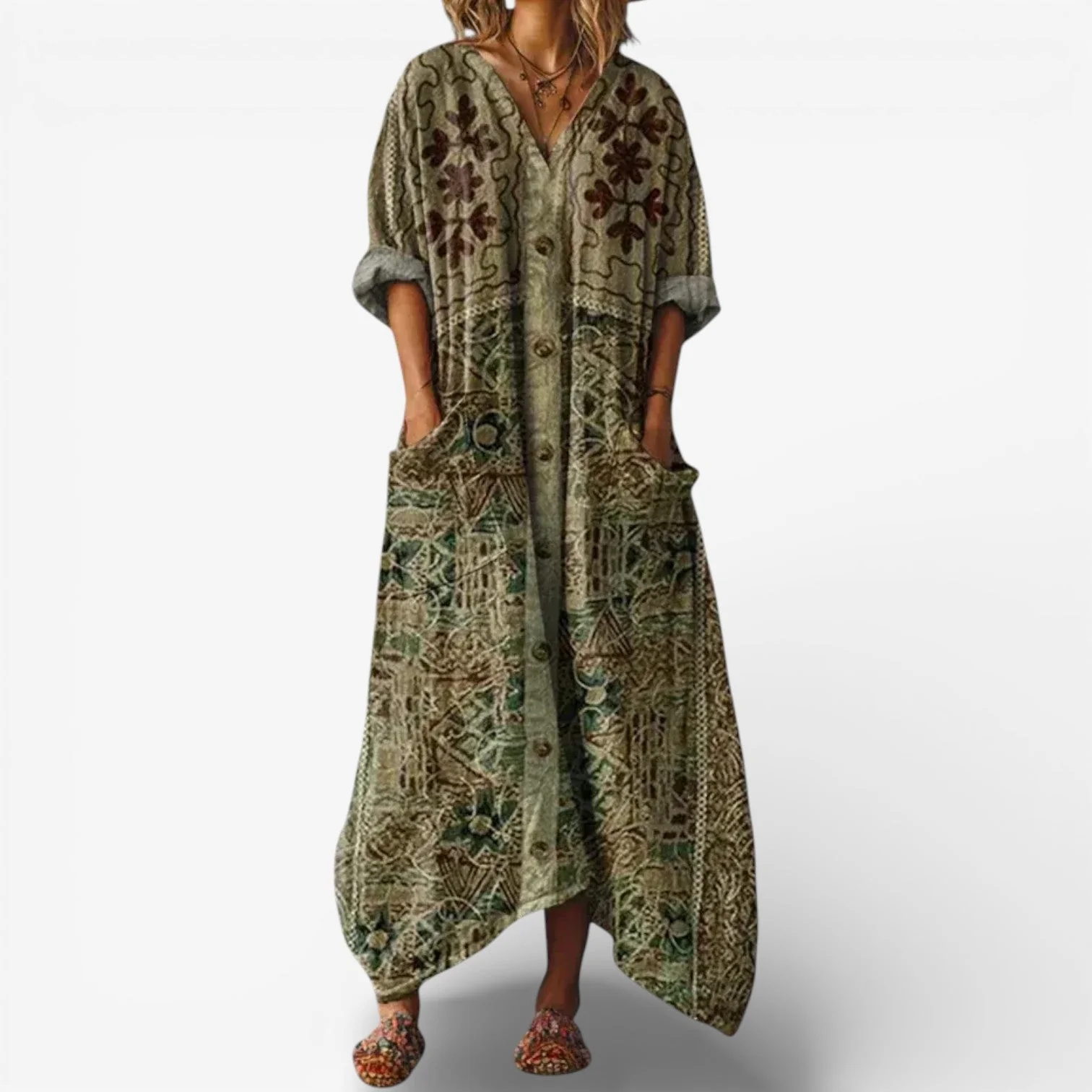 Azenelle – Stilvolles, lässiges Maxikleid - Image 5