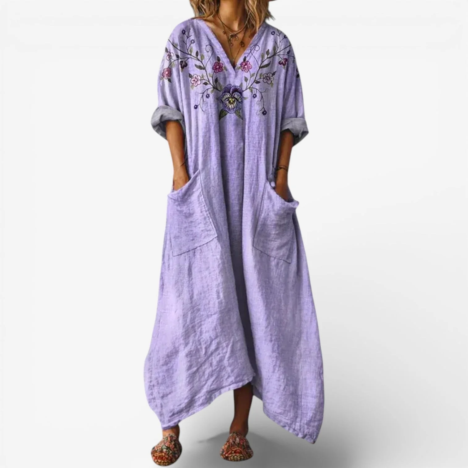 Azenelle – Stilvolles, lässiges Maxikleid - Image 7