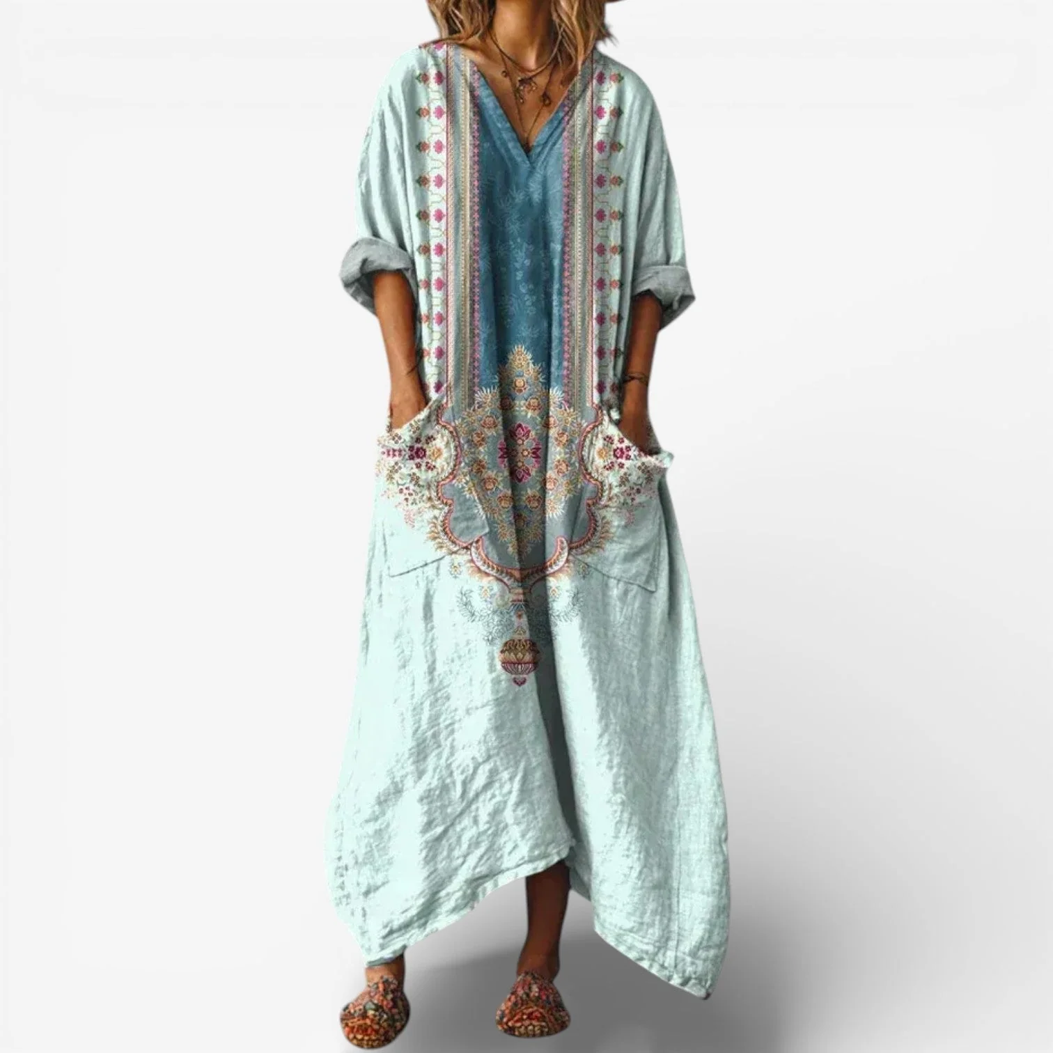 Azenelle – Stilvolles, lässiges Maxikleid - Image 8