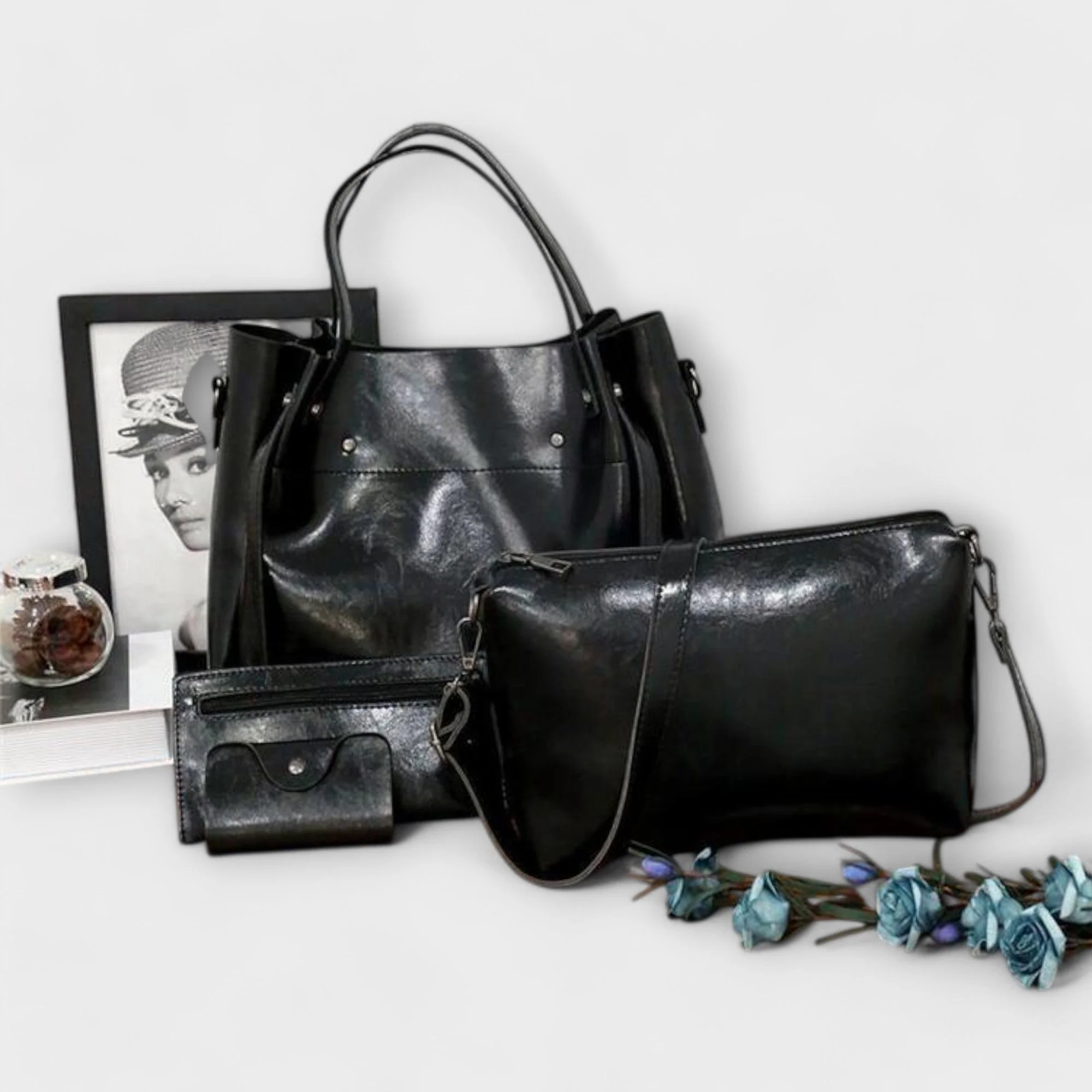 Azura - 4-teiliges Vintage Taschen-Set - Image 18