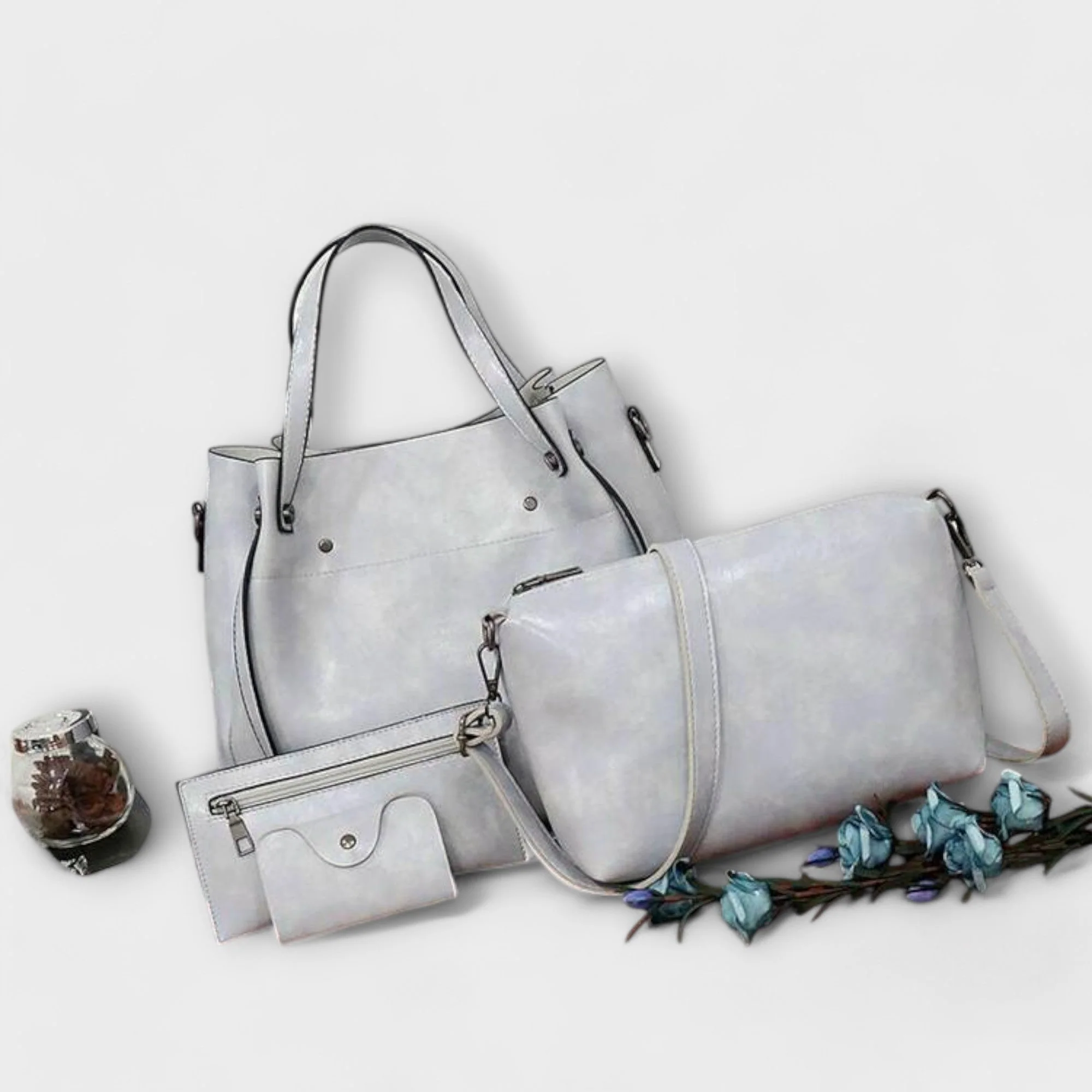 Azura - 4-teiliges Vintage Taschen-Set - Image 19