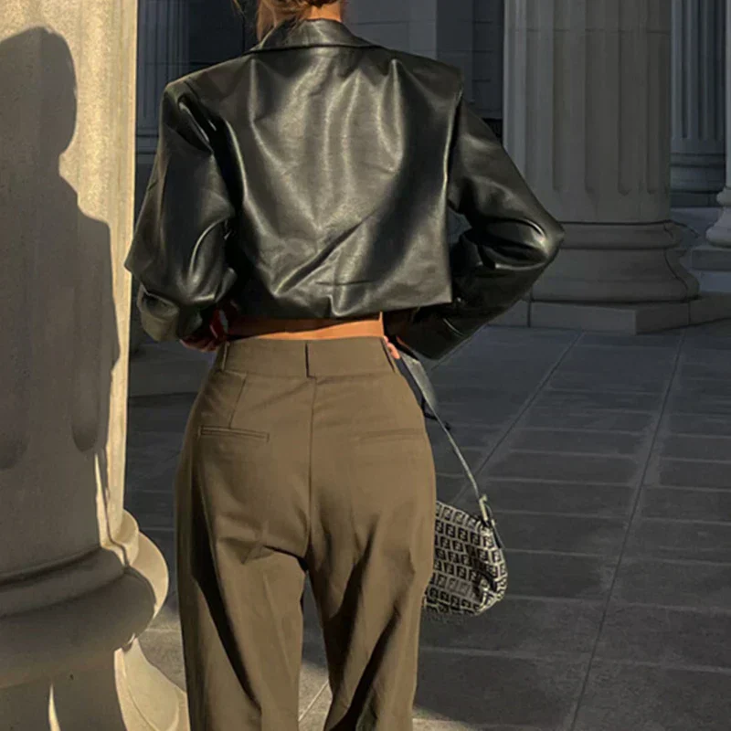 Babette® | Elegante Kunstlederjacke - Image 2