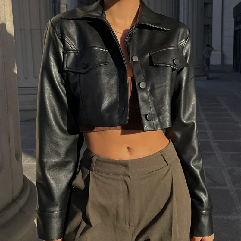 Babette® | Elegante Kunstlederjacke - Image 4