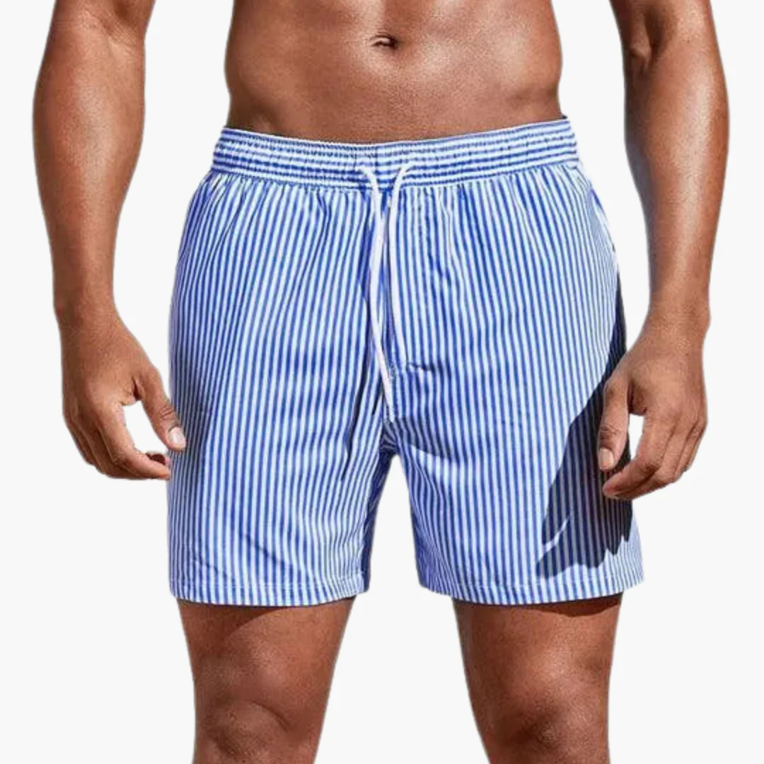 Badeshorts - Herren gestreift & schnelltrocknend Sommer - Image 5
