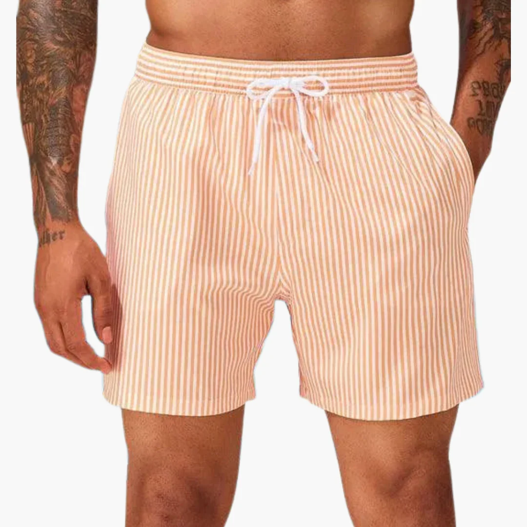 Badeshorts - Herren gestreift & schnelltrocknend Sommer - Image 6