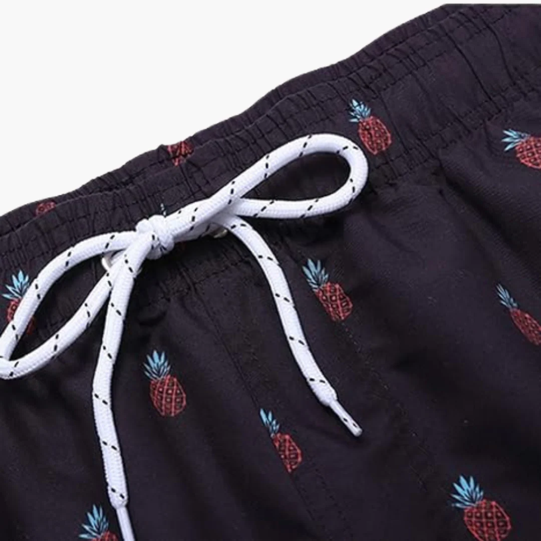 Badeshorts mit Innenslip - Herren Schwimmshorts schnell trocknend - Image 2