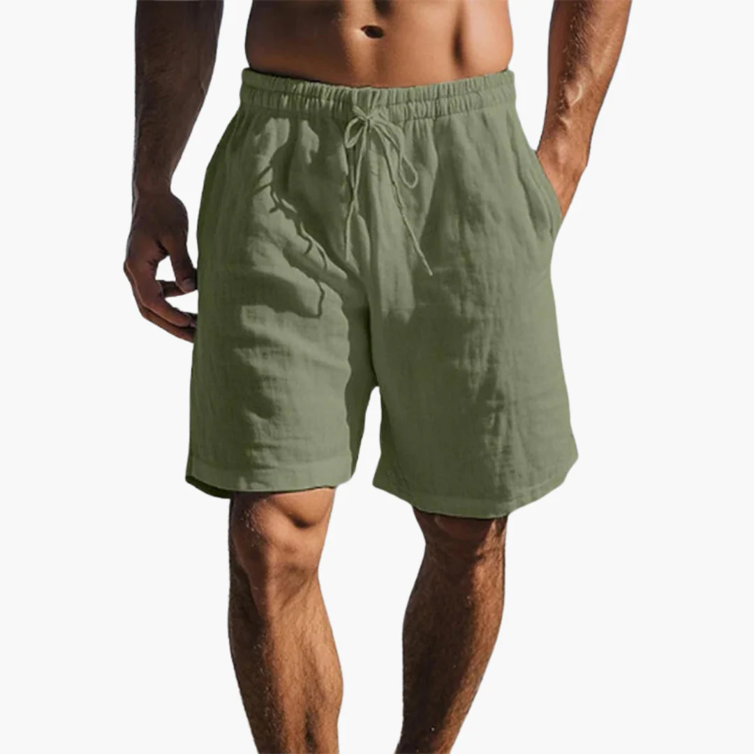Badeshorts mit Kordelzug für Herren - bequem & leicht - Image 2