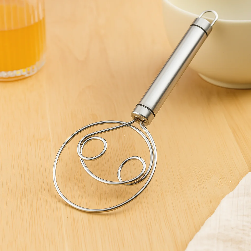 BakeCraft – Professionelles dänisches Teigschneebesen für müheloses Verrühren - Image 3