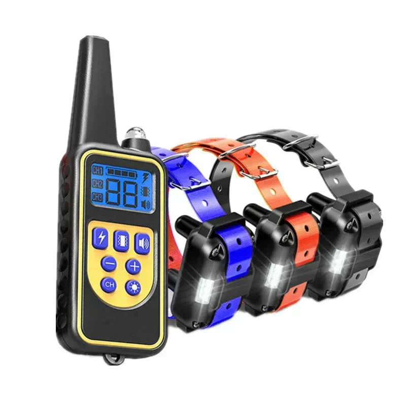 [BANNED IN GERMANY 04-10-2026] Wasserdichte elektrische Hundehalsband mit Fernbedienung - wiederaufladbar, einstellbar für alle Größen, humane Trainingsoptionen - Image 2