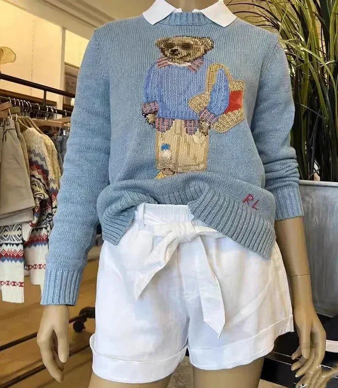 Bärenstrickpullover für Damen - Image 4