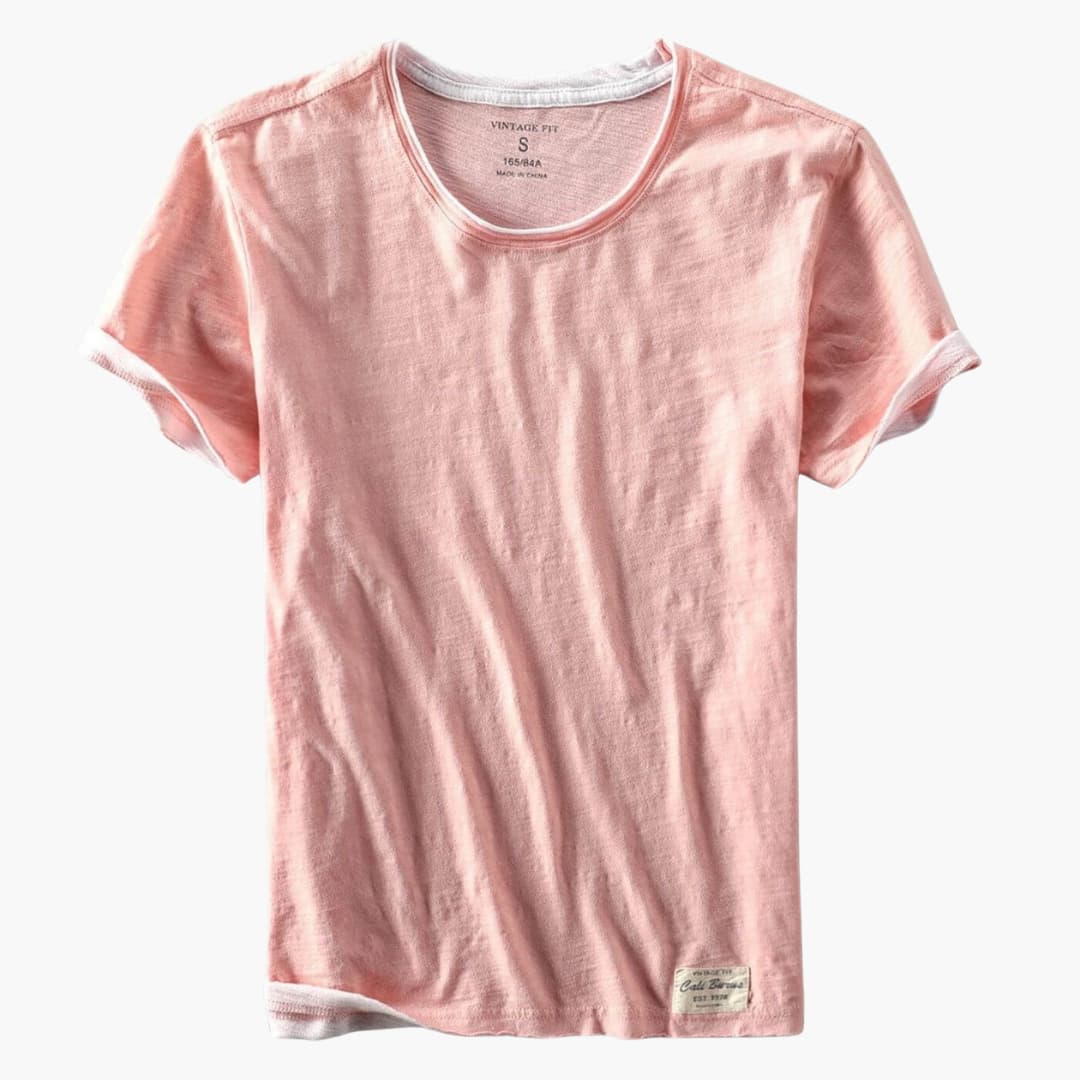Basic T-Shirt - Herren Rundhals Kurzarmshirt aus Baumwolle - Image 5