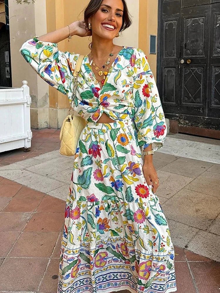 Bea - Blumiges Sommer-Maxikleid - Image 4