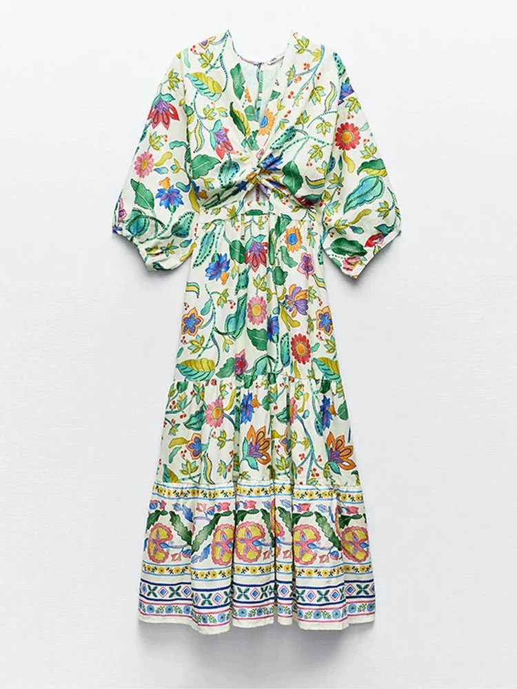 Bea - Blumiges Sommer-Maxikleid - Image 5