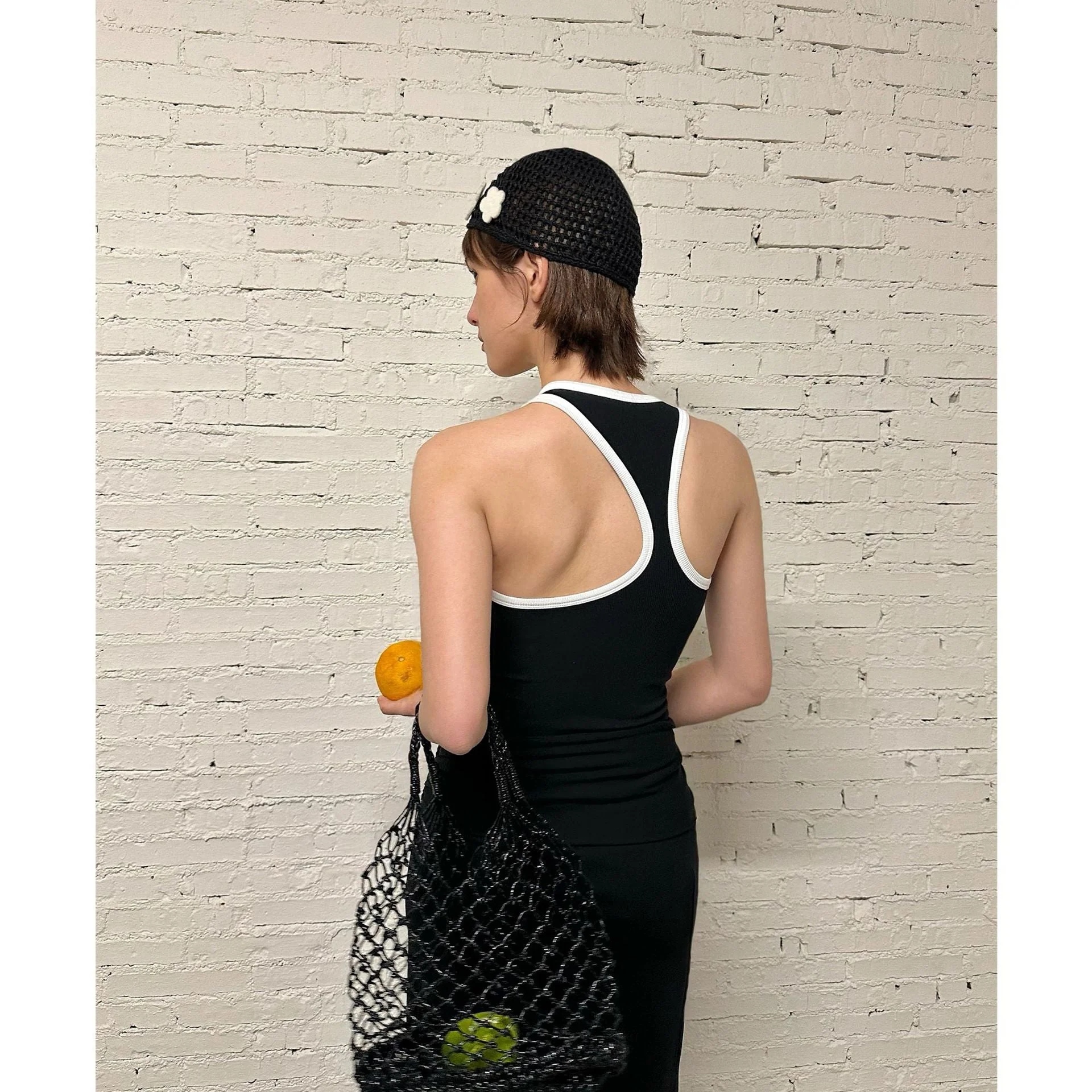Beatrice- Damen sportliches Tanktop mit kontrastierenden Details - Image 2