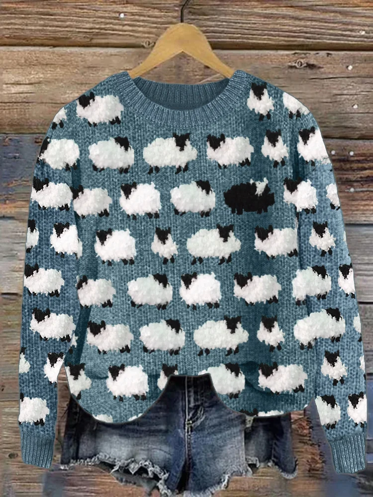 Bedruckter Pullover für Damen - Image 2