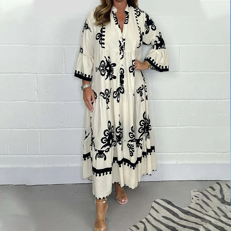 Bedrucktes Kleid für Damen - Image 2