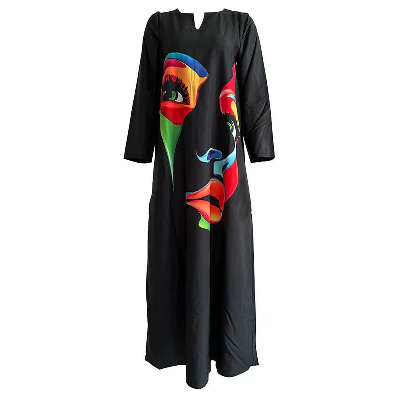 Bedrucktes Maxikleid für Damen - Image 3