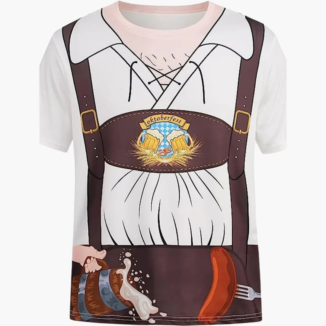 Bedrucktes Oktoberfest Hemd für Unisex - Oktoberfest 2025 - Image 6