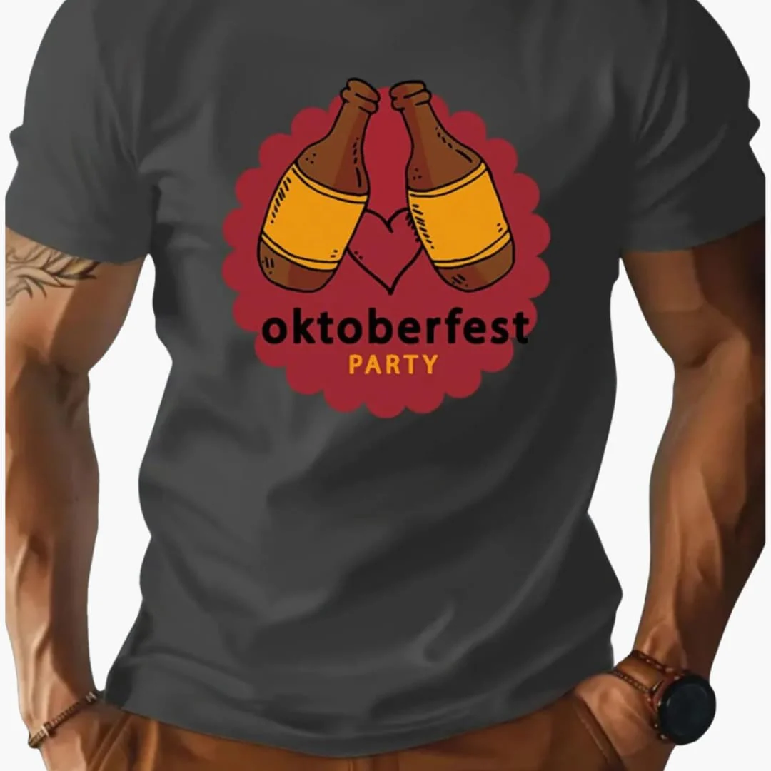 Bedrucktes T-Shirt für Herren - Oktoberfest 2025 - Image 3