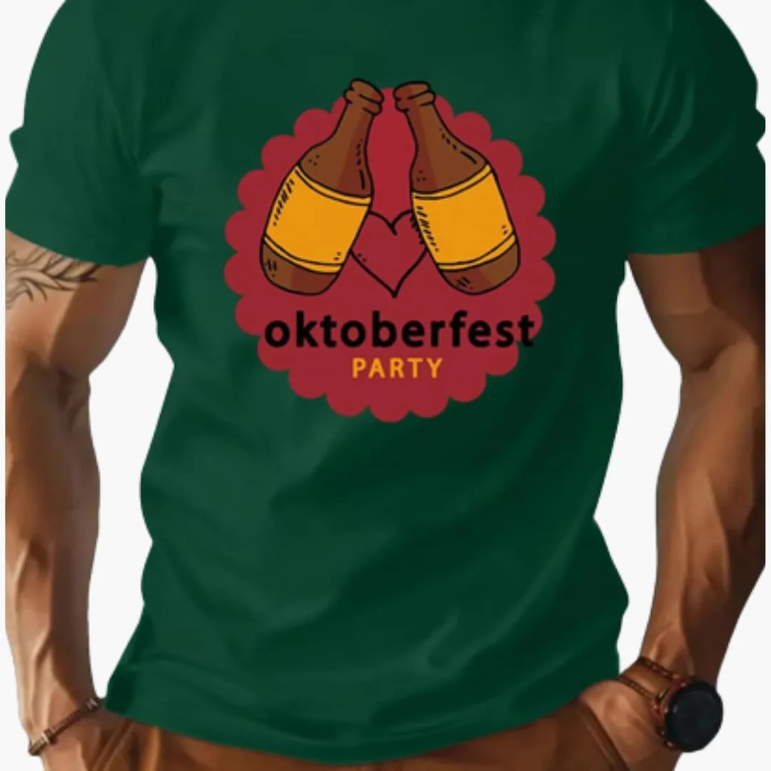 Bedrucktes T-Shirt für Herren - Oktoberfest 2025 - Image 4