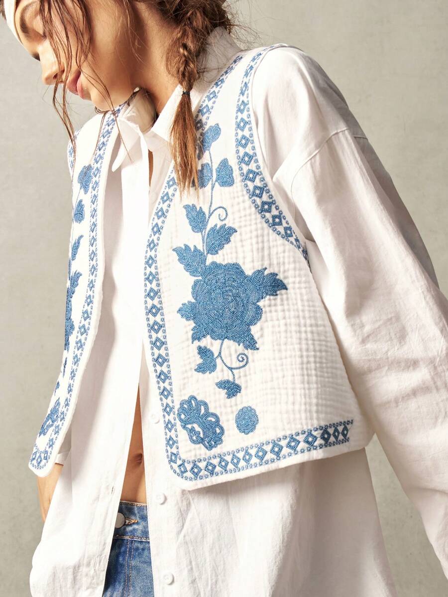 Belen | Bestickte Boho-Weste - Image 2