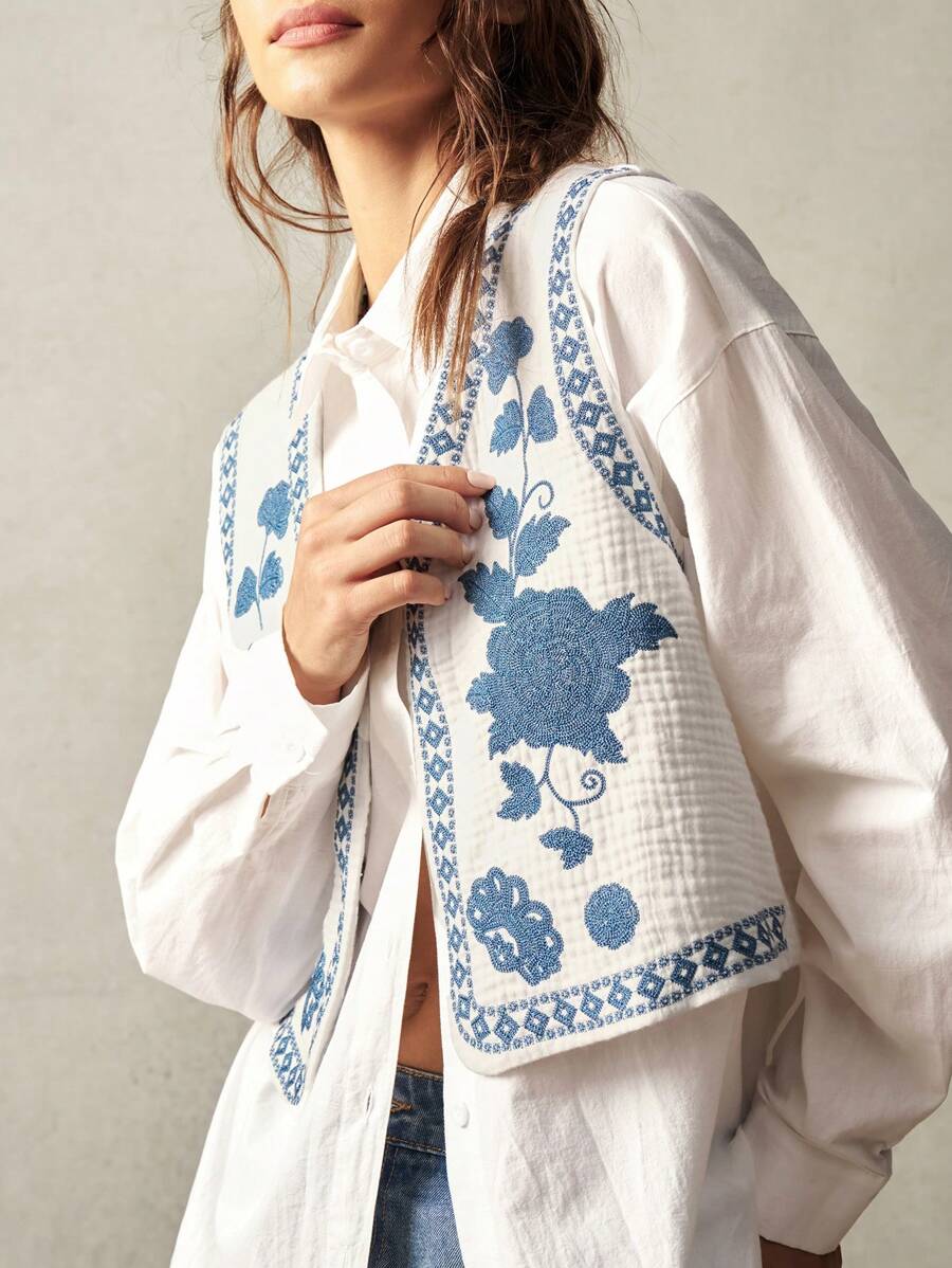 Belen | Bestickte Boho-Weste - Image 5