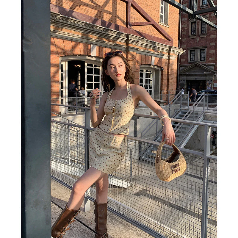 Bella- Damen Sommerliches Minikleid mit dekorativem Muster - Image 3
