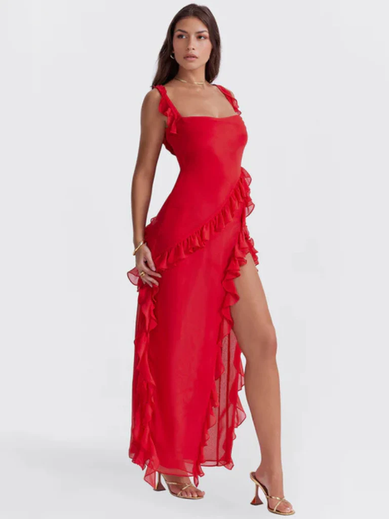 BELLA RUFFLE ROMANCE DRESS - Image 14
