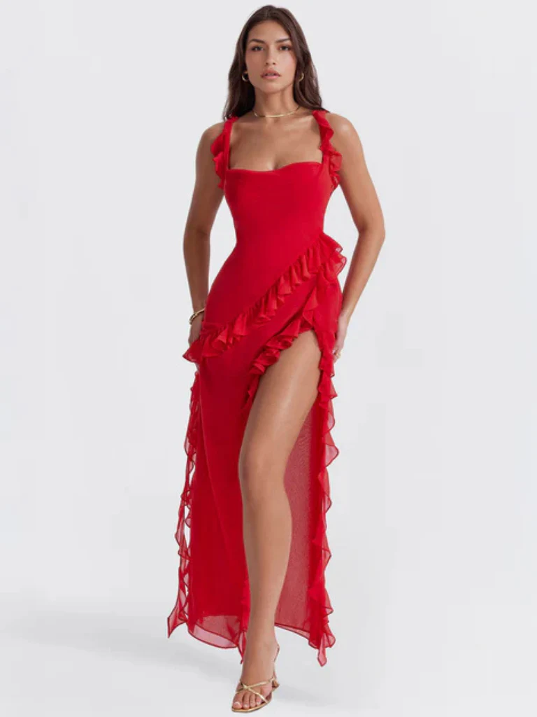 BELLA RUFFLE ROMANCE DRESS - Image 17