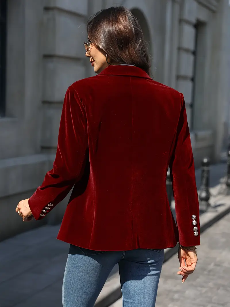 Bella | Weicher und eleganter Samtblazer für Damen - Image 5