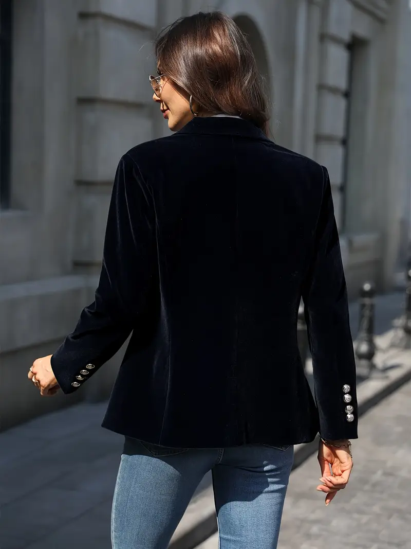 Bella | Weicher und eleganter Samtblazer für Damen - Image 9
