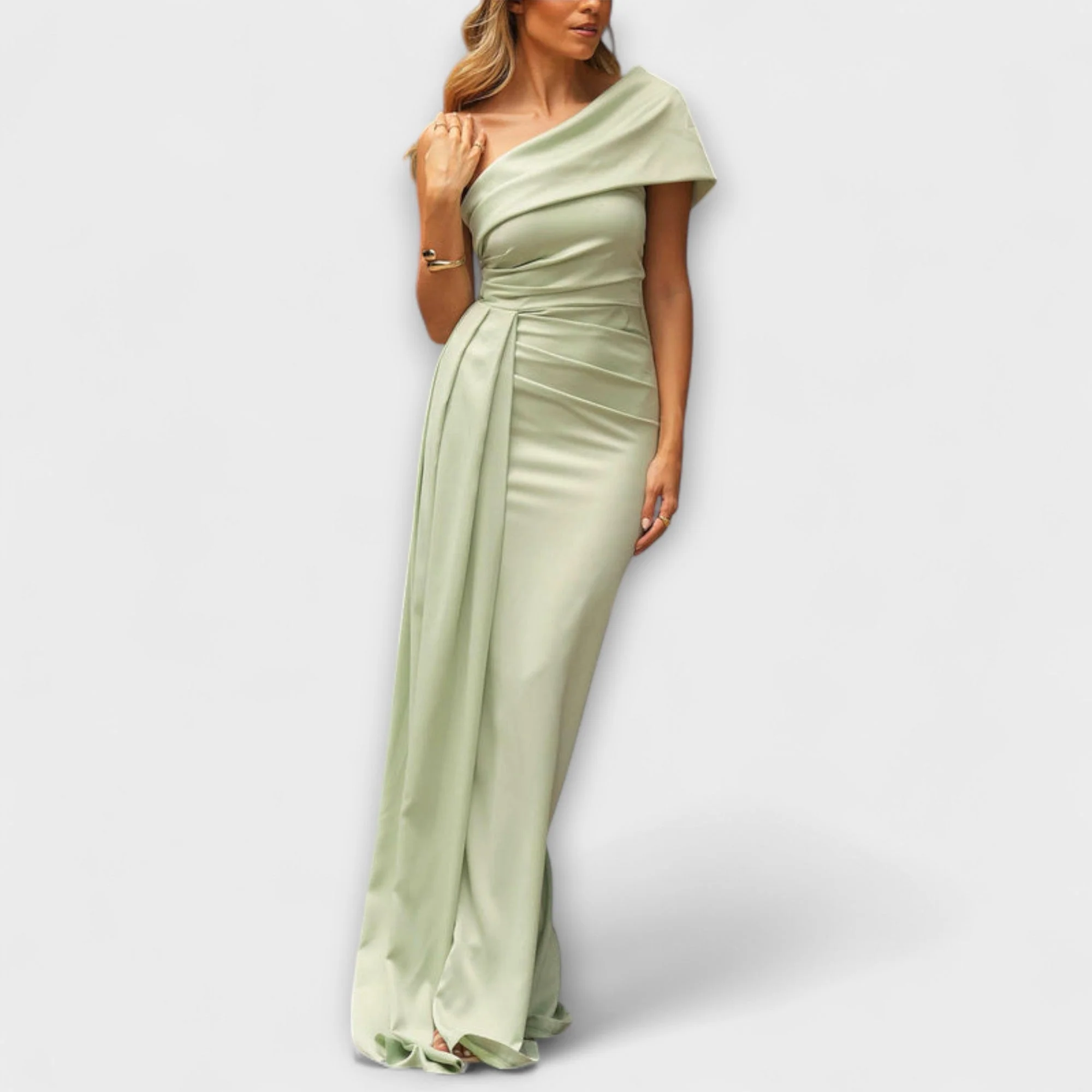 Bellamy - Elegantes Maxikleid mit einem Schulterträger - Image 3