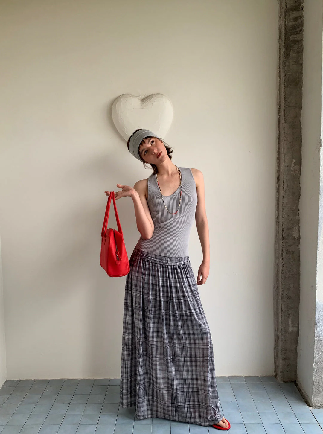 Benedetta- Damen Sommerliches Maxikleid mit origineller Kordelzug - Image 2