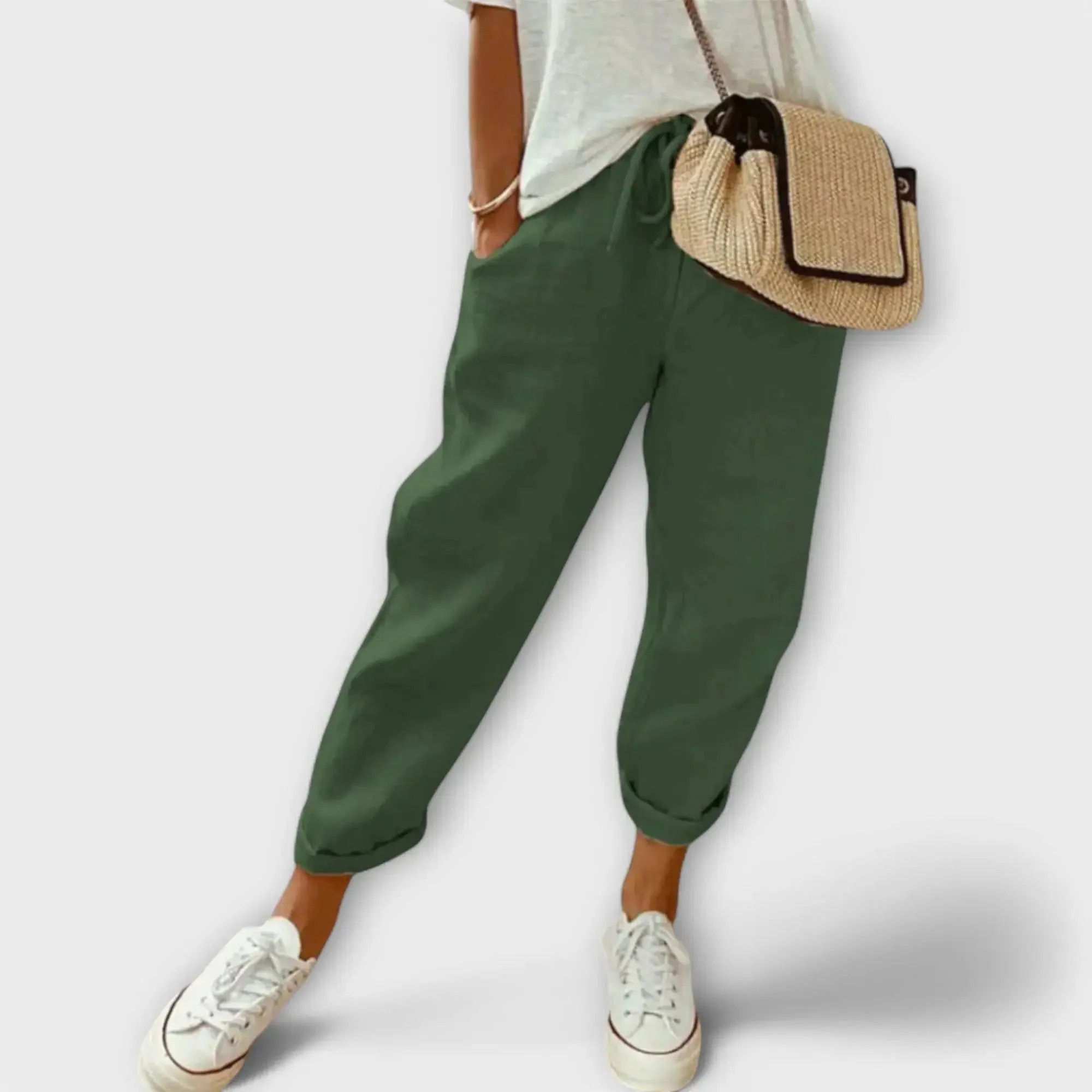 Benia – Luftige Freizeithose mit femininer Silhouette - Image 2