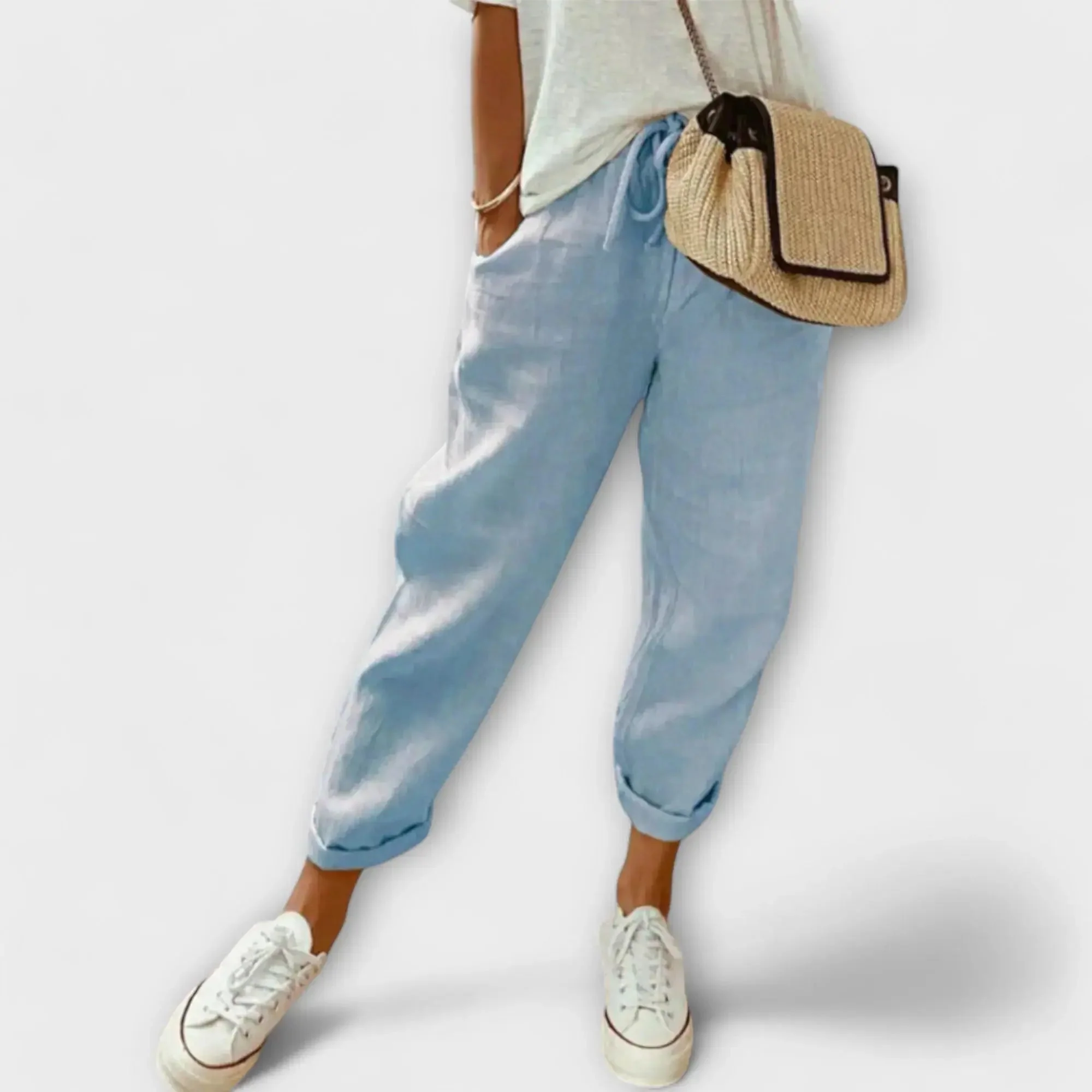 Benia – Luftige Freizeithose mit femininer Silhouette - Image 3