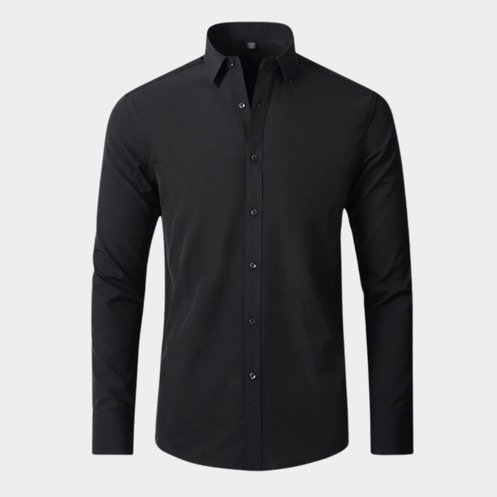 Benjamin | Classic Slim Fit Stretchable Langarm Business Hemd - Image 11