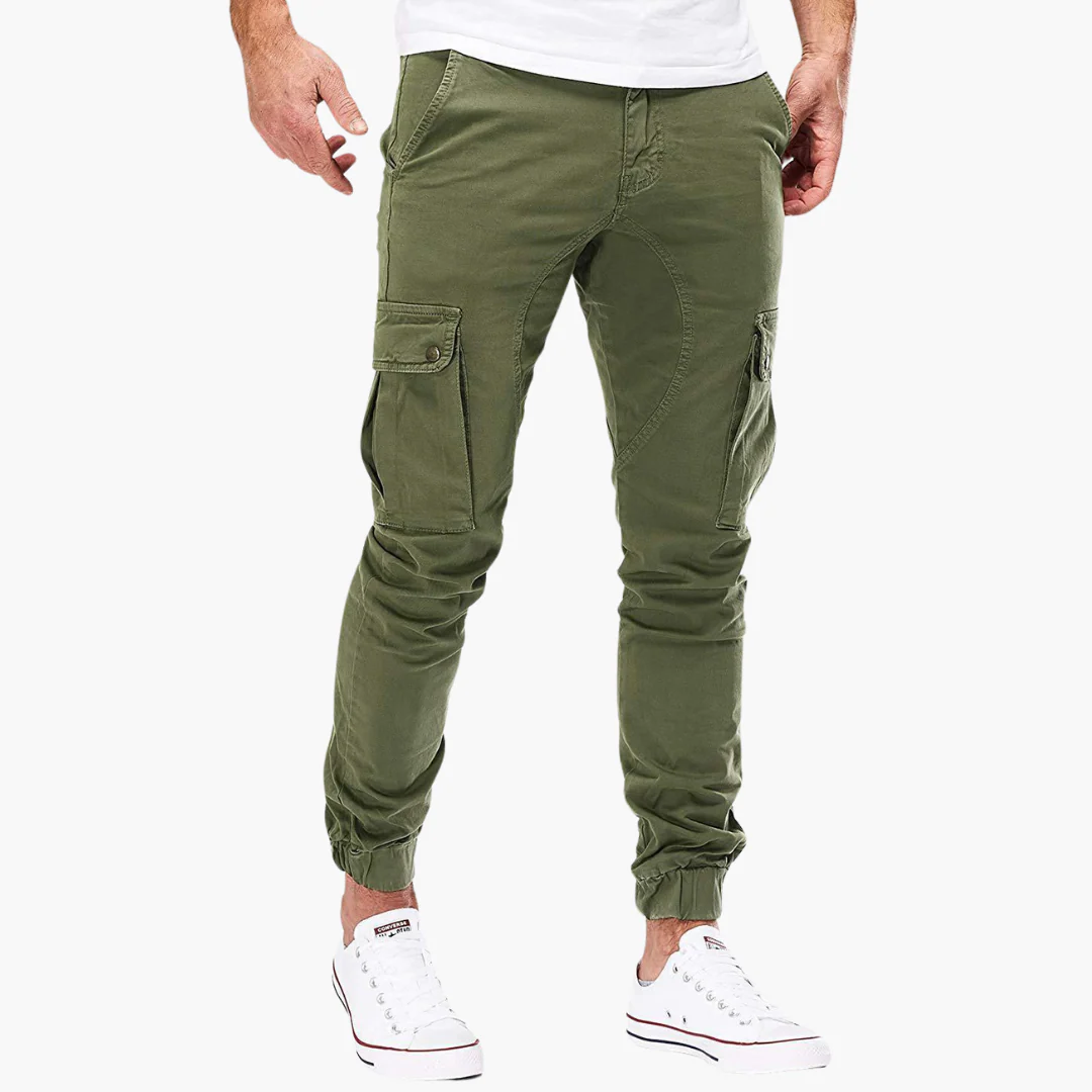 Bequeme Cargohose mit Seitentaschen - Herren Freizeithose - Image 2