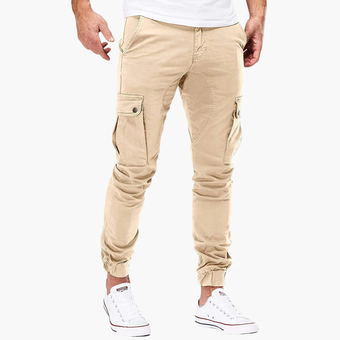 Bequeme Cargohose mit Seitentaschen - Herren Freizeithose - Image 6