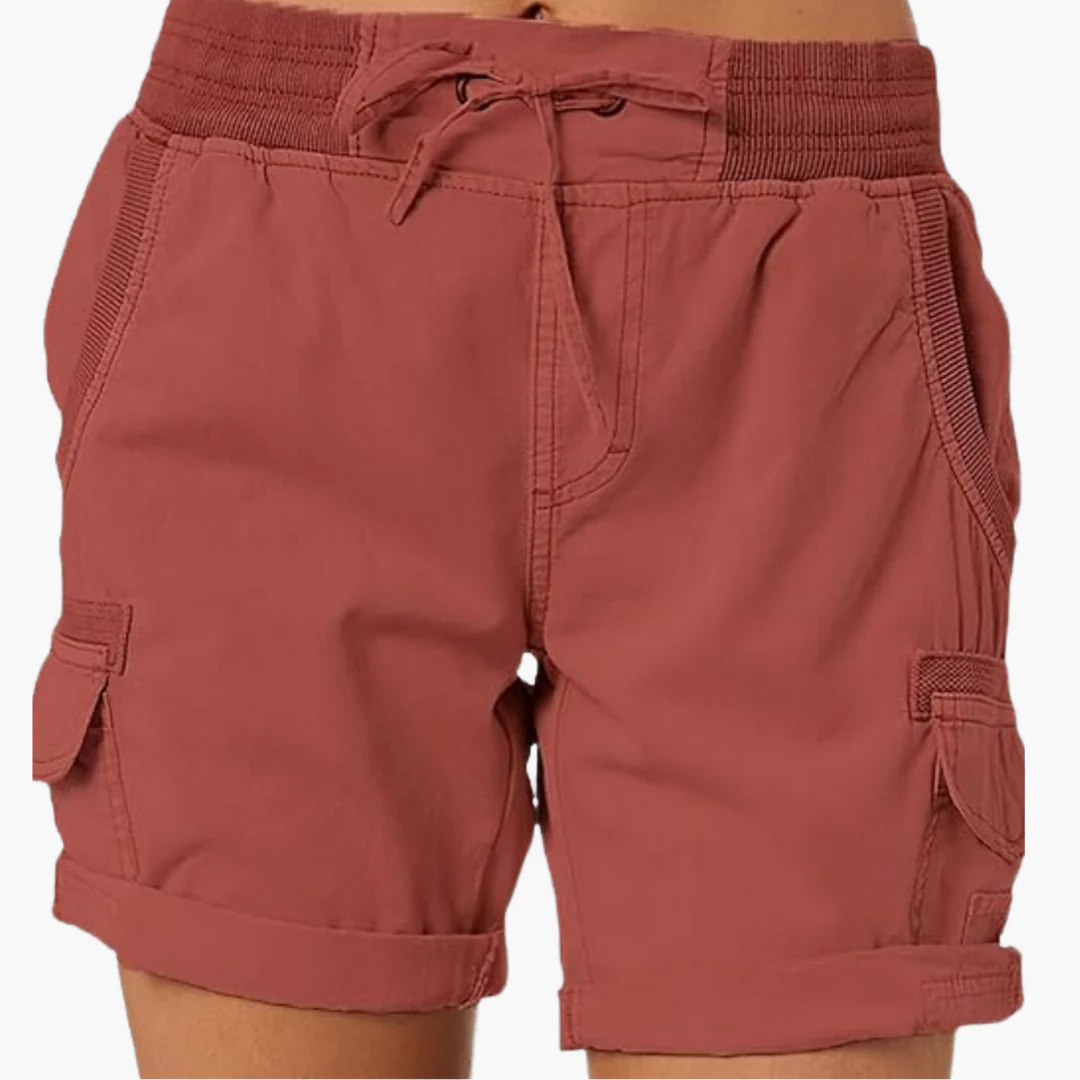 Bequeme Cargoshorts für Damen - Perfekt für Freizeit und Alltag - Image 4