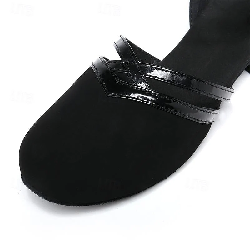 Bequeme Damen-Tanzschuhe mit verstellbarem Riemen für Hochzeiten und Tanzveranstaltungen - Image 4