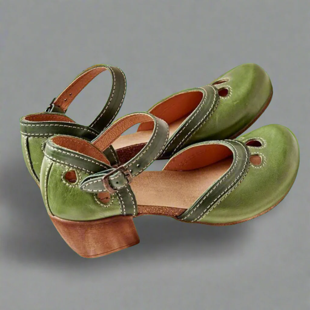 Bequeme Elegante Blockabsatz Sandalen Damen Sommerschuhe - Image 3