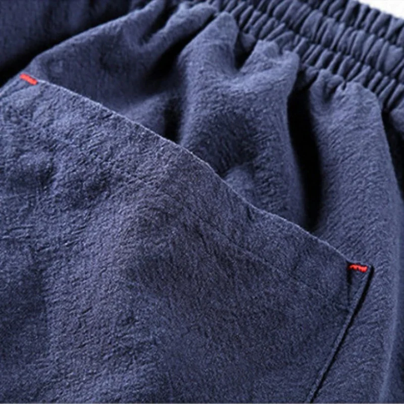 Bequeme Hose im japanischen Stil für Herren | Leichte - Image 4