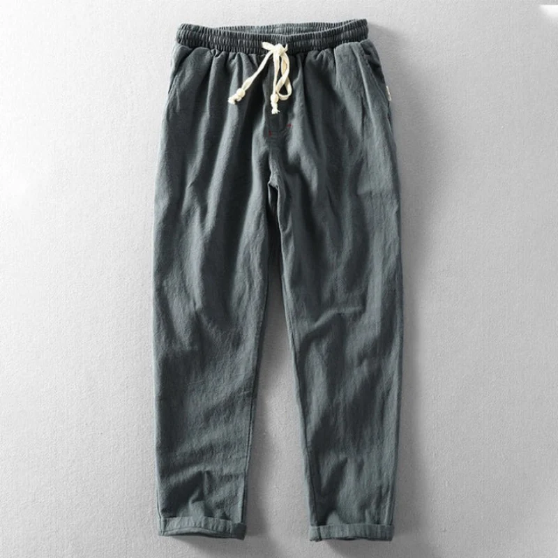Bequeme Hose im japanischen Stil für Herren | Leichte - Image 5