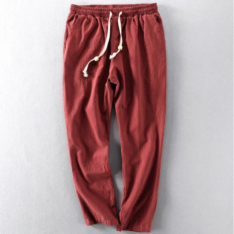 Bequeme Hose im japanischen Stil für Herren | Leichte - Image 6