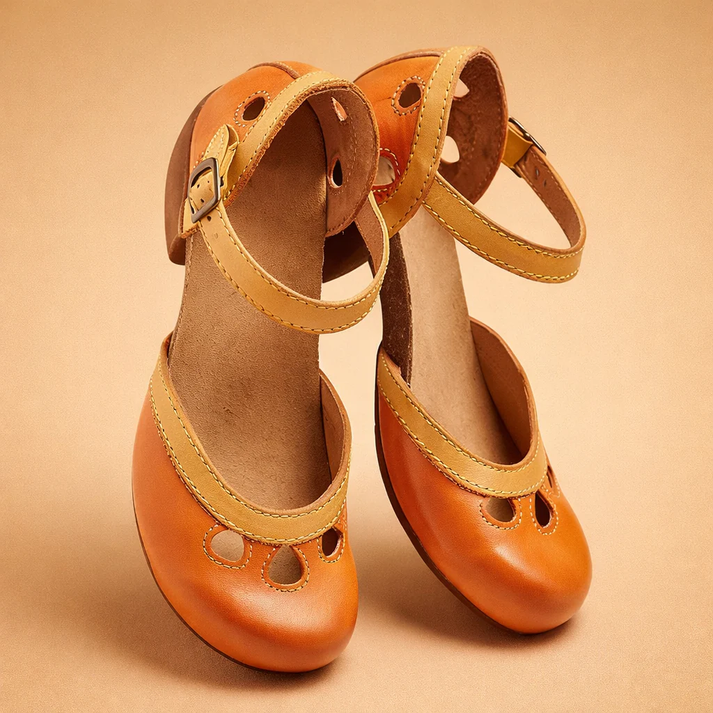 Bequeme Sandalen Damen im Vintage-Stil – Elegante, Feminine Sandalen für Stilvolle Sommerlooks - Image 6