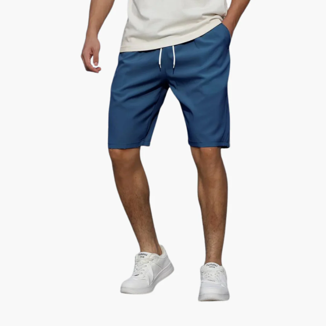 Bequeme Shorts mit Kordelzug für Herren - Freizeitmode - Image 2