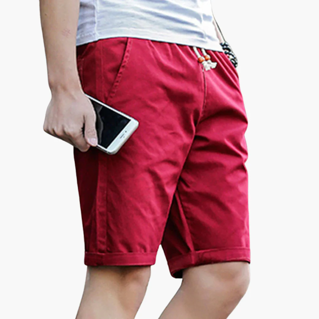 Bequeme Shorts mit Kordelzug für Herren - Freizeitmode - Image 7