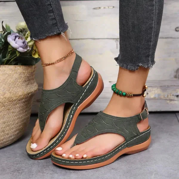 Bequeme Sommersandalen für Frauen - Aeneas - Image 3