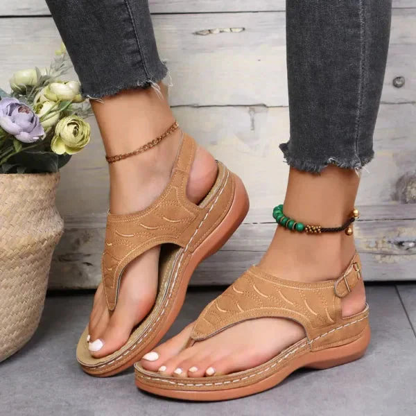 Bequeme Sommersandalen für Frauen - Aeneas - Image 4