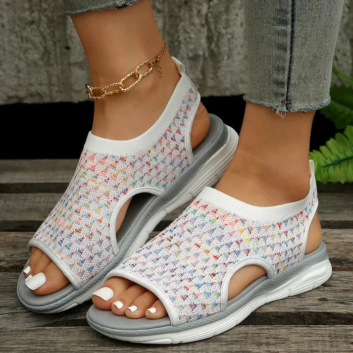 Bequeme und stützende Sandalen für Frauen - Viviane - Image 2